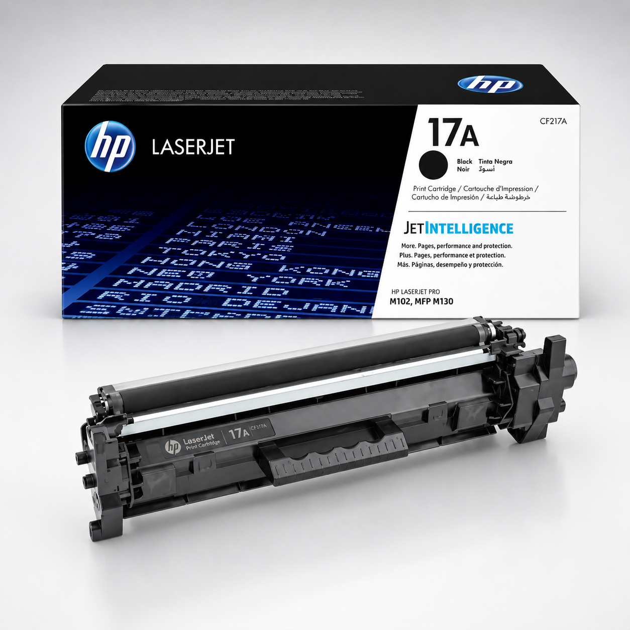 Tooner 17A HP 17A Black Original LaserJet Toner Cartridge (CF217A) - Image 1